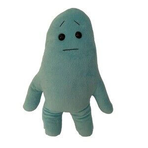 Sweatpants & Coffee Anxiety Blob Blue Plush 13"
